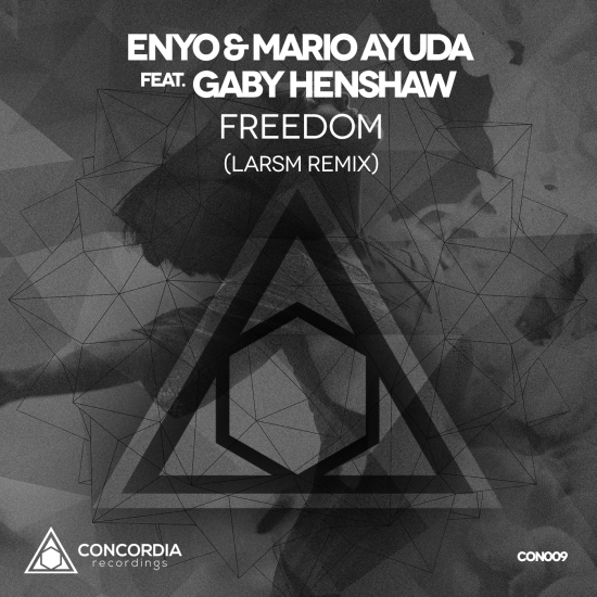 Enyo & Mario Ayuda Feat. Gaby Henshaw - Freedom (LarsM Remix) cover